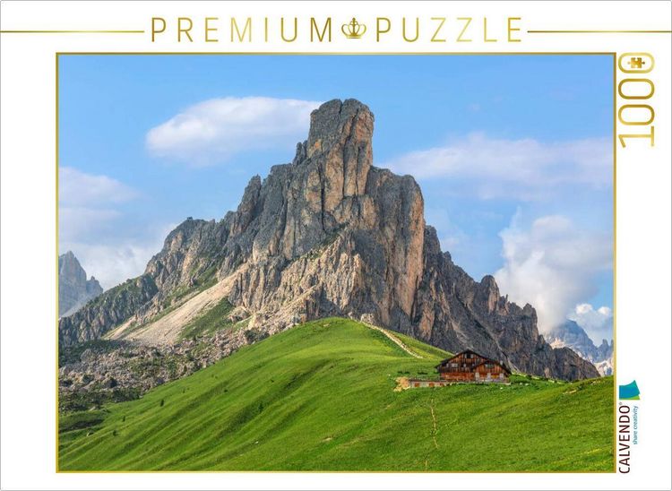Produktbild: CALVENDO Puzzle Ein Motiv aus dem Kalender Dolomiten, Alpenparadies im Norden Italiens | 1000 Teile Lege-Gr&ouml;&szlig;e 64x48cm Foto-Puzzle f&uuml;r gl&uuml;ckliche Stun