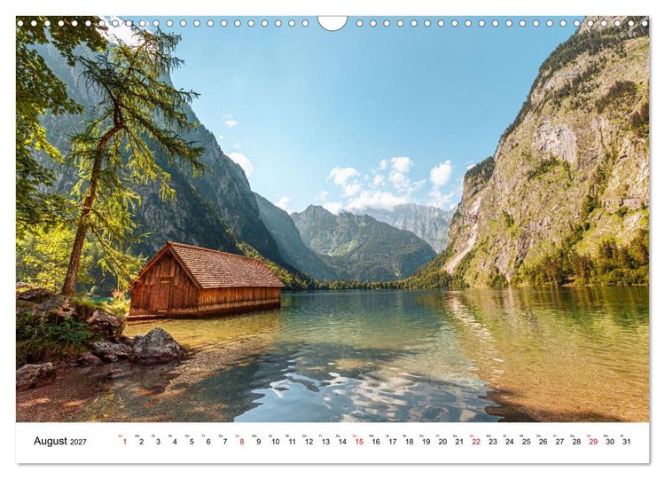 Produktbild: Deutschland - Bayerns Landschafts-Gefl&uuml;ster (Wandkalender 2027 DIN A3 quer), CALVENDO Monatskalender