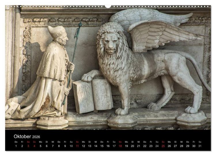 Produktbild: Venedig - la Serenissima (Wandkalender 2026 DIN A2 quer), CALVENDO Monatskalender