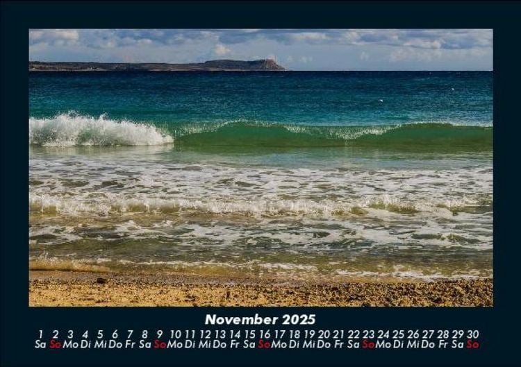 Produktbild: Meereslandschaft 2025 Fotokalender DIN A5