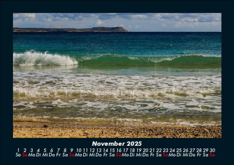 Produktbild: Meereslandschaft 2025 Fotokalender DIN A5