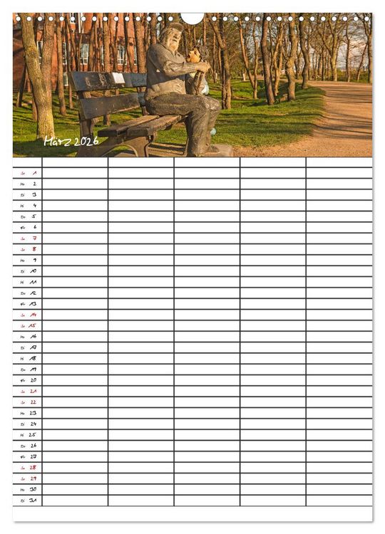 Produktbild: Timmendorfer Strand - Ostsee Urlaubsparadies (Wandkalender 2026 DIN A3 hoch), CALVENDO Monatskalender