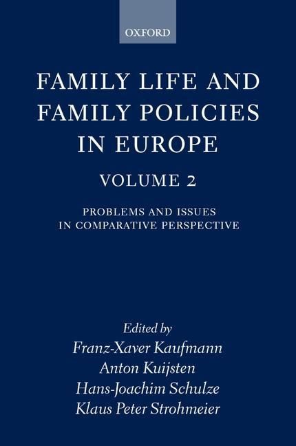 Produktbild: Family Life and Family Policies in Europe