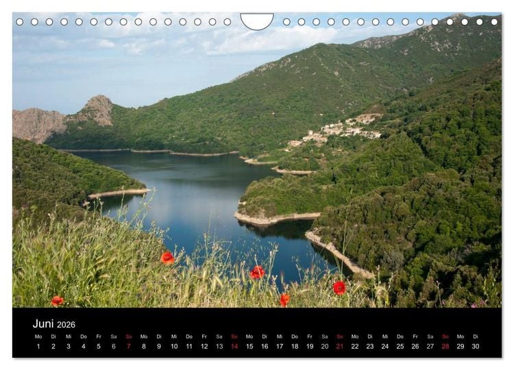 Produktbild: Korsika Insel der Sch&ouml;nheit (Wandkalender 2026 DIN A4 quer), CALVENDO Monatskalender