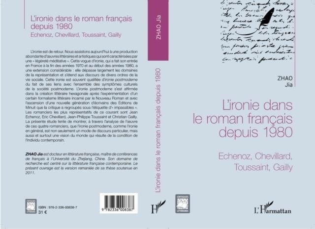 Produktbild: L'ironie dans le roman francais depuis 1980
