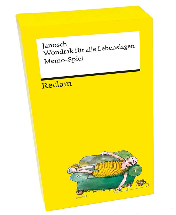 Produktbild: Janosch: &raquo;Wondrak f&uuml;r alle Lebenslagen&laquo;. Memo-Spiel