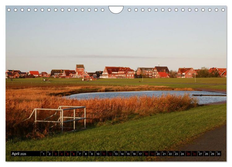 Produktbild: Insel Baltrum, Perle im Ostfriesischen Wattenmeer (Wandkalender 2026 DIN A4 quer), CALVENDO Monatskalender