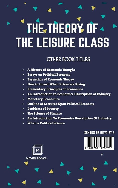 Produktbild: The Theory Of The Leisure Class