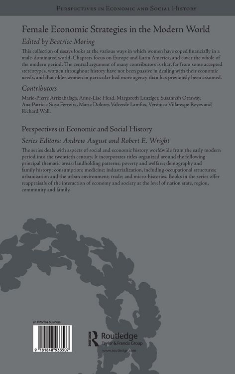 Produktbild: Female Economic Strategies in the Modern World