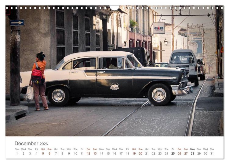 Produktbild: Cuban Cars (Wall Calendar 2026 DIN A3 landscape), CALVENDO 12 Month Wall Calendar