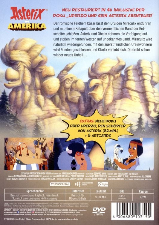 Produktbild: Asterix in Amerika - 30th Anniversary Edition - Digital Remastered