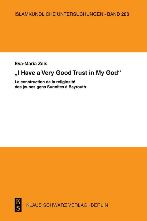 Produktbild: "I have a Very Good Trust in My God"