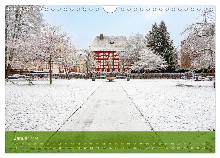 Produktbild: der staudengarten zu bad hersfeld (Wandkalender 2026 DIN A4 quer), CALVENDO Monatskalender