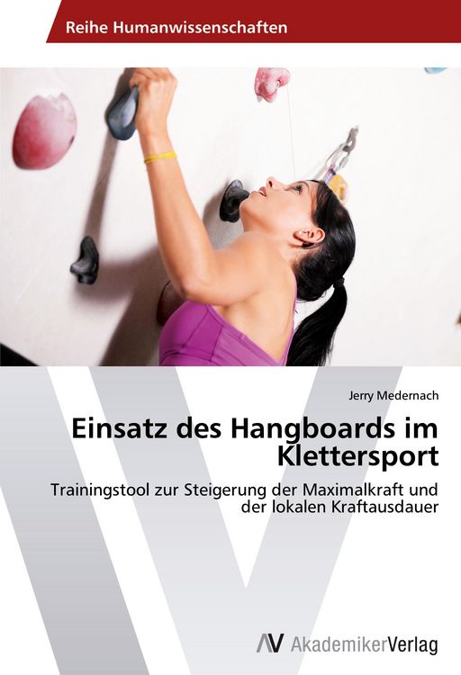 Produktbild: Einsatz des Hangboards im Klettersport