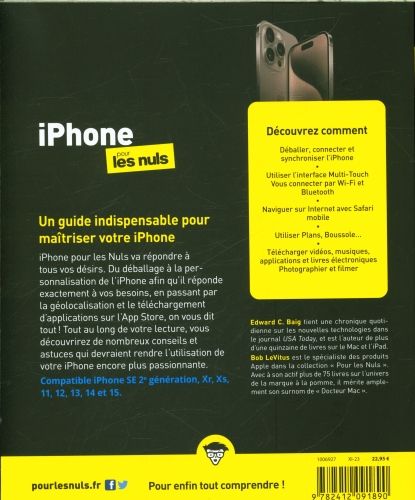 Produktbild: IPhone pour les nuls : &eacute;dition iOS 17