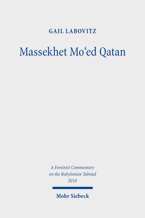 Produktbild: Massekhet Mo'ed Qatan