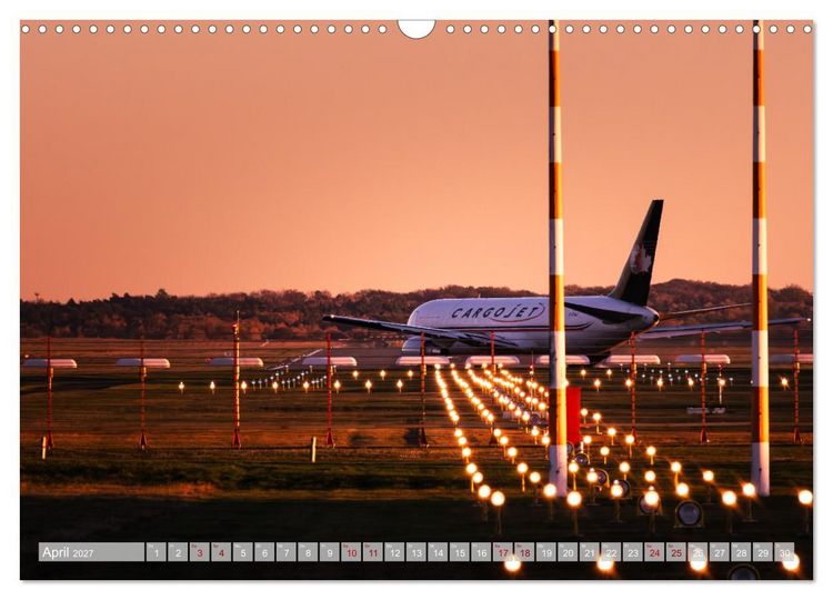 Produktbild: Himmel & Runway (Wandkalender 2027 DIN A3 quer), CALVENDO Monatskalender