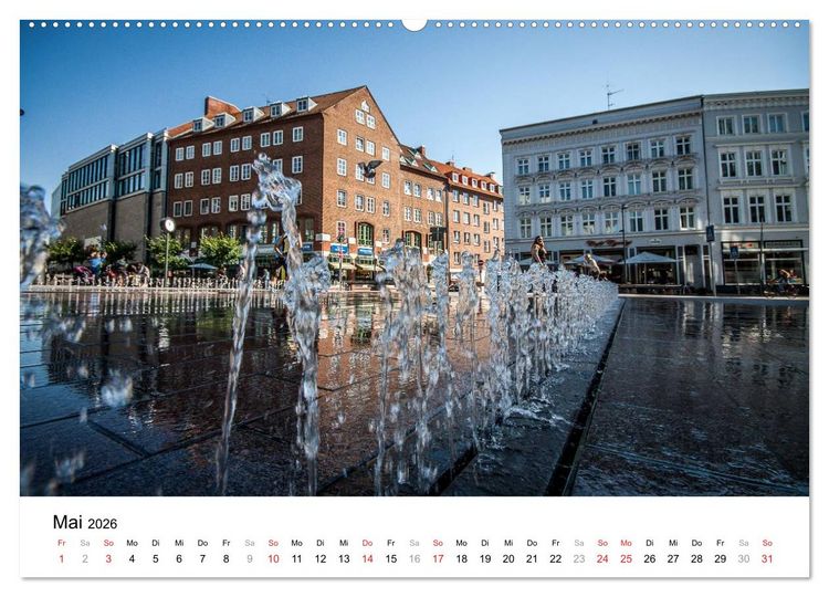 Produktbild: L&uuml;beck - Das Tor zur Ostsee (hochwertiger Premium Wandkalender 2026 DIN A2 quer), Kunstdruck in Hochglanz