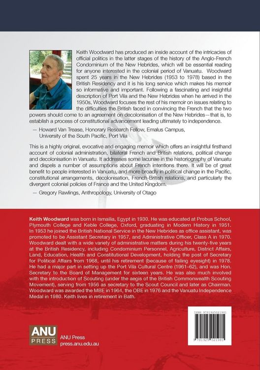 Produktbild: A Political Memoir of the Anglo-French Condominium of the New Hebrides