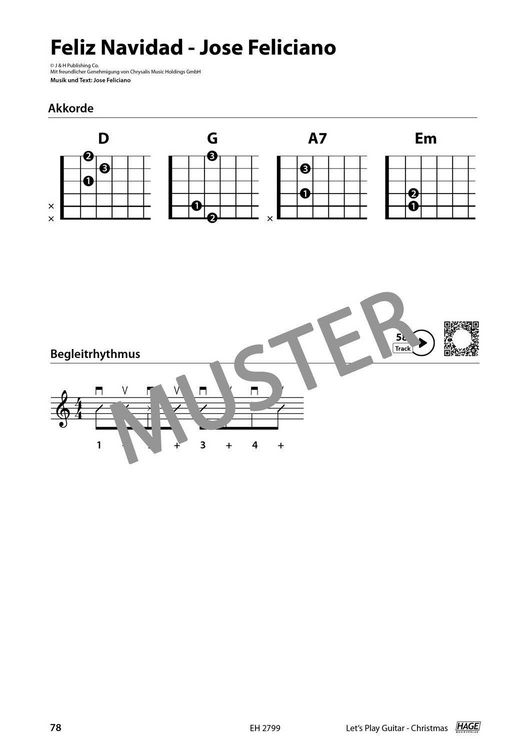 Produktbild: Let's Play Guitar Christmas