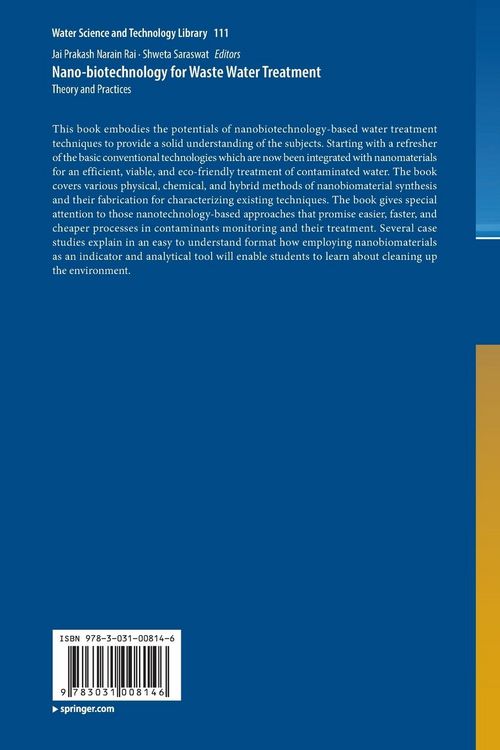 Produktbild: Nano-biotechnology for Waste Water Treatment