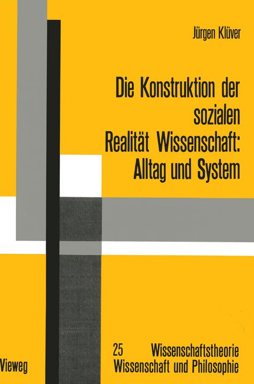 Produktbild: Die Konstruktion der sozialen Realit&auml;t Wissenschaft