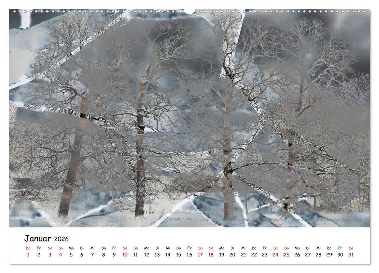 Produktbild: Pinneberger Art (hochwertiger Premium Wandkalender 2026 DIN A2 quer), Kunstdruck in Hochglanz