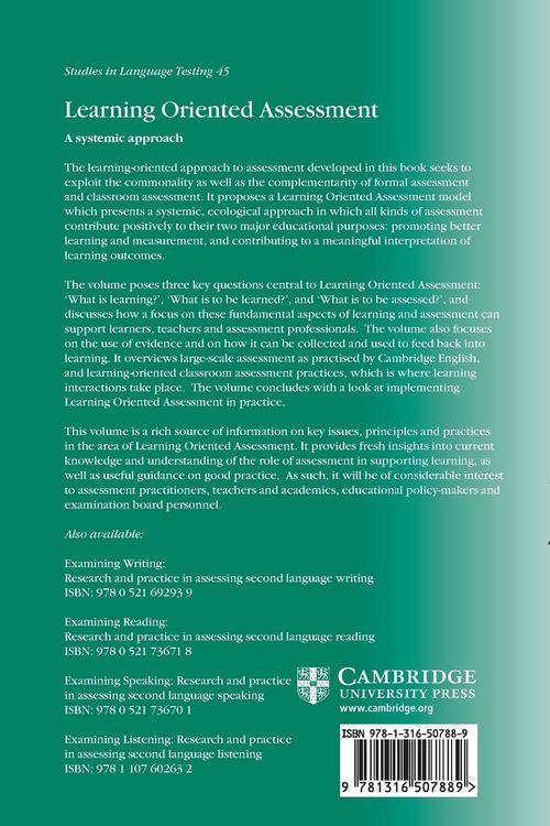 Produktbild: Learning Oriented Assessment