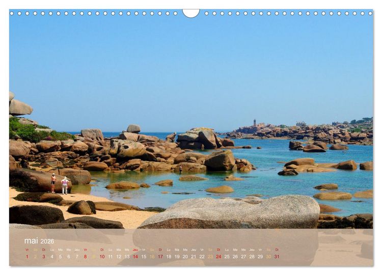 Produktbild: &Eacute;chapp&eacute;e Breizh (Calendrier mural 2026 DIN A3 vertical), CALVENDO calendrier mensuel
