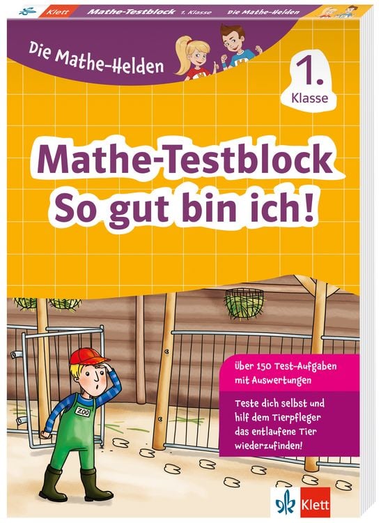 Produktbild: Mathe-Testblock So gut bin ich! 1. Klasse