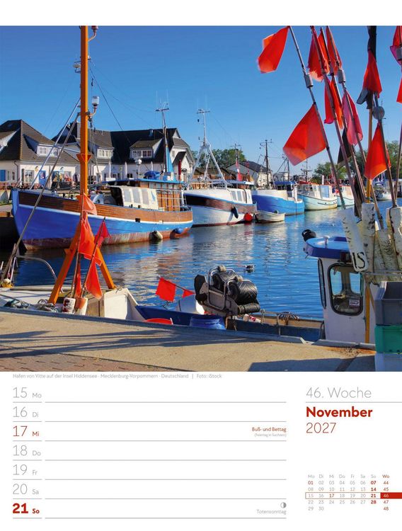 Produktbild: Am Meer Wochenplaner Kalender 2027