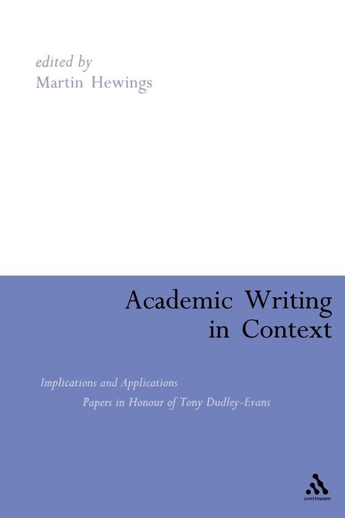 Produktbild: Academic Writing in Context