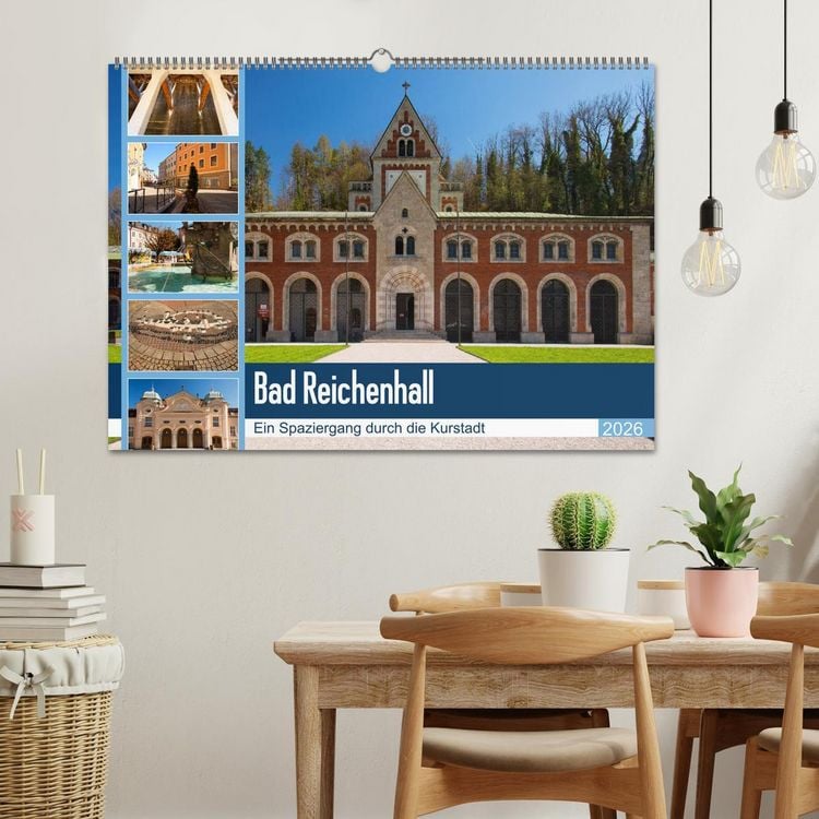 Produktbild: Bad Reichenhall (Wandkalender 2026 DIN A2 quer), CALVENDO Monatskalender