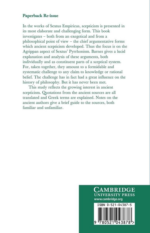 Produktbild: The Toils of Scepticism