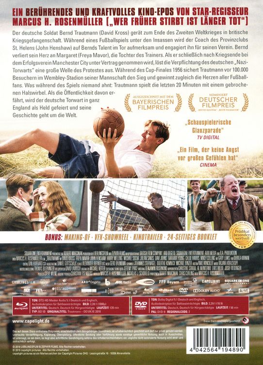 Produktbild: Trautmann - Mediabook (+ DVD)