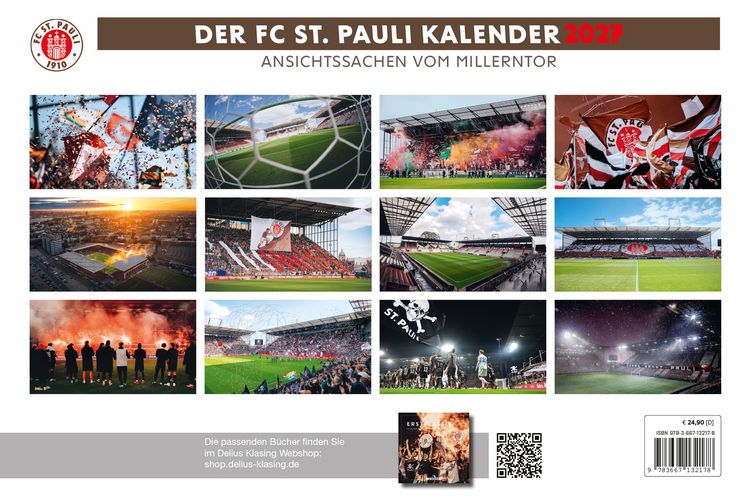 Produktbild: Der FC St. Pauli Kalender 2027
