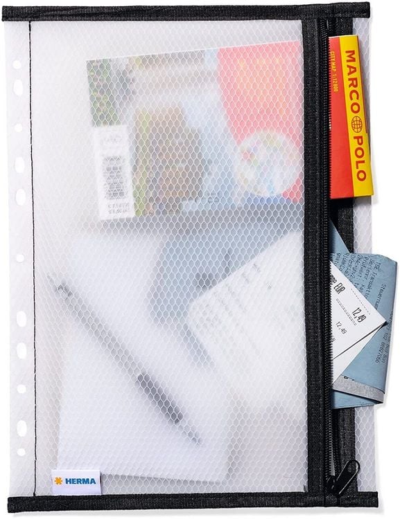 Tasche Für Din A4 Ordner Herma Ordnertasche A4 Schwarz Ordner