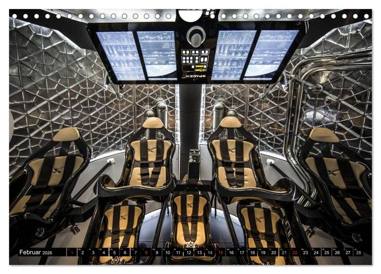 Produktbild: Space Shuttle. Impressionen aus der Raumfahrt (Wandkalender 2026 DIN A4 quer), CALVENDO Monatskalender