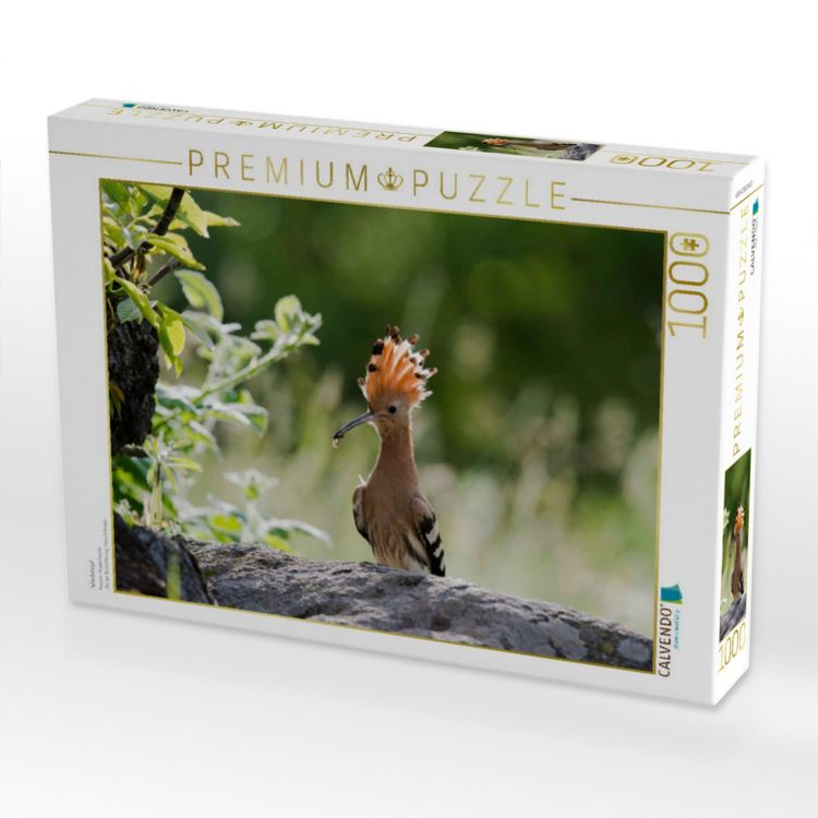 Produktbild: CALVENDO Puzzle Wiedehopf | 1000 Teile Lege-Gr&ouml;&szlig;e 64x48cm Foto-Puzzle f&uuml;r gl&uuml;ckliche Stunden