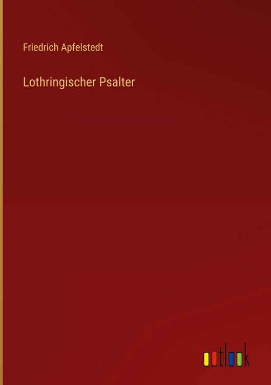 Produktbild: Lothringischer Psalter