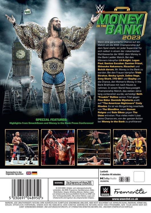 Produktbild: WWE: MONEY IN THE BANK 2023 [2 DVDs]