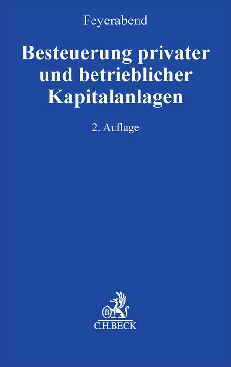 Produktbild: Besteuerung privater und betrieblicher Kapitalanlagen