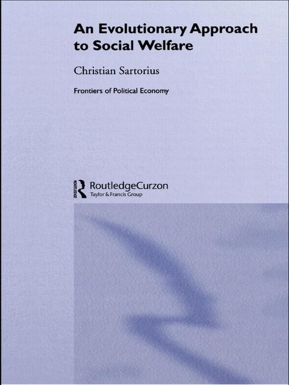 Produktbild: An Evolutionary Approach to Social Welfare