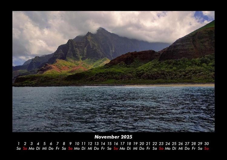 Produktbild: Meereslandschaft 2025 Fotokalender DIN A3