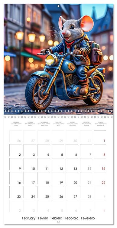Produktbild: Mice dreams (Wall Calendar 2026 12 &times; 12 Inch) CALVENDO 12 Month Wall Calendar
