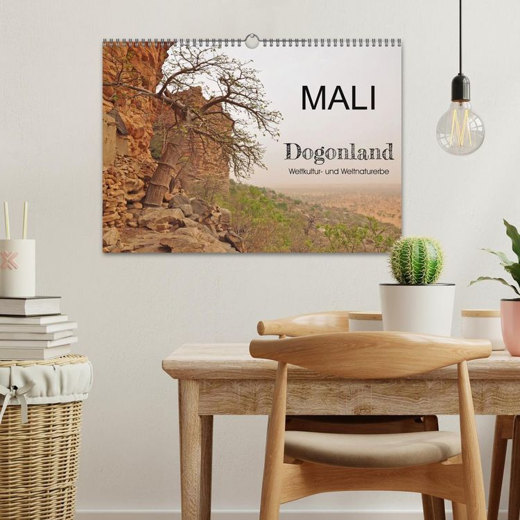 Produktbild: Mali - Dogonland - Weltkultur- und Weltnaturerbe (Wandkalender 2026 DIN A3 quer), CALVENDO Monatskalender