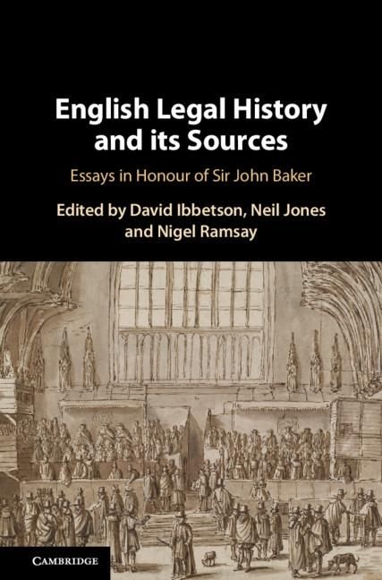 Produktbild: English Legal History and its Sources