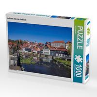 Produktbild: CALVENDO Puzzle Auf dem Ufer der Ha&szlig;lach | 1000 Teile Lege-Gr&ouml;&szlig;e 64x48cm Foto-Puzzle f&uuml;r gl&uuml;ckliche Stunden