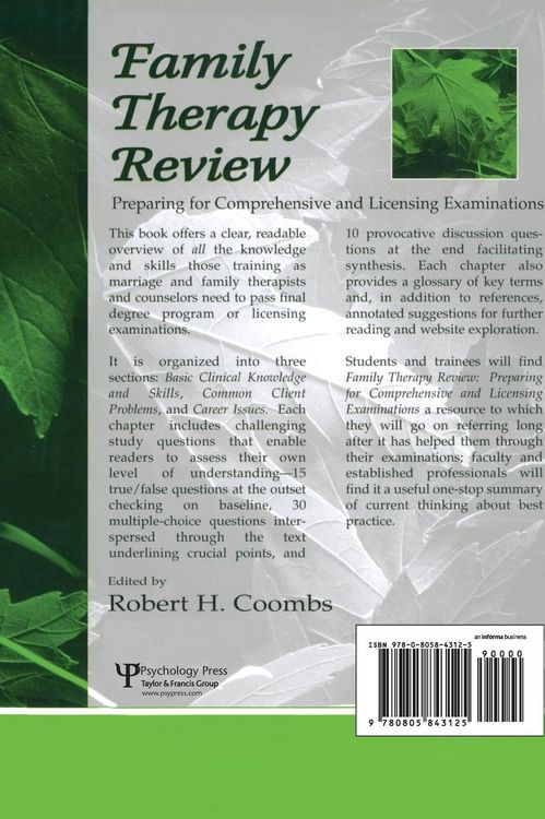 Produktbild: Family Therapy Review
