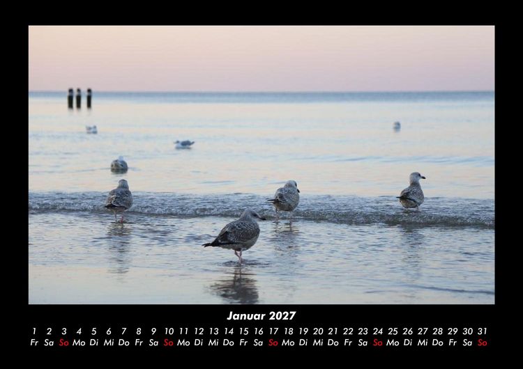 Produktbild: Meereslandschaft 2027 Fotokalender DIN A3